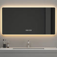 Cargar la imagen en la vista de la galería, Rectangle Smart Mirror Touch Screen LED Bathroom Mirrors High Definition anti Fog Wall Mounted Lighted Mirror Espejos De Baño
