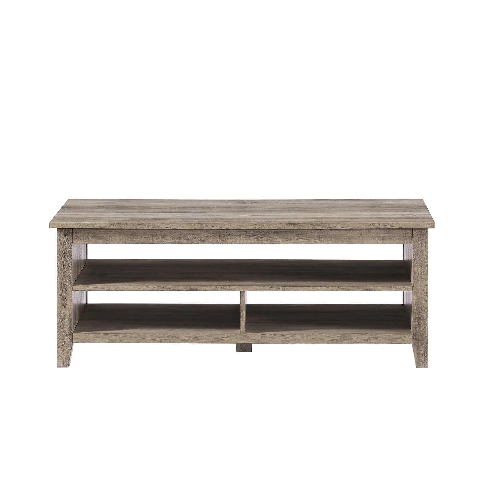 Middlebrook Coastal Grooved-Side Coffee Table