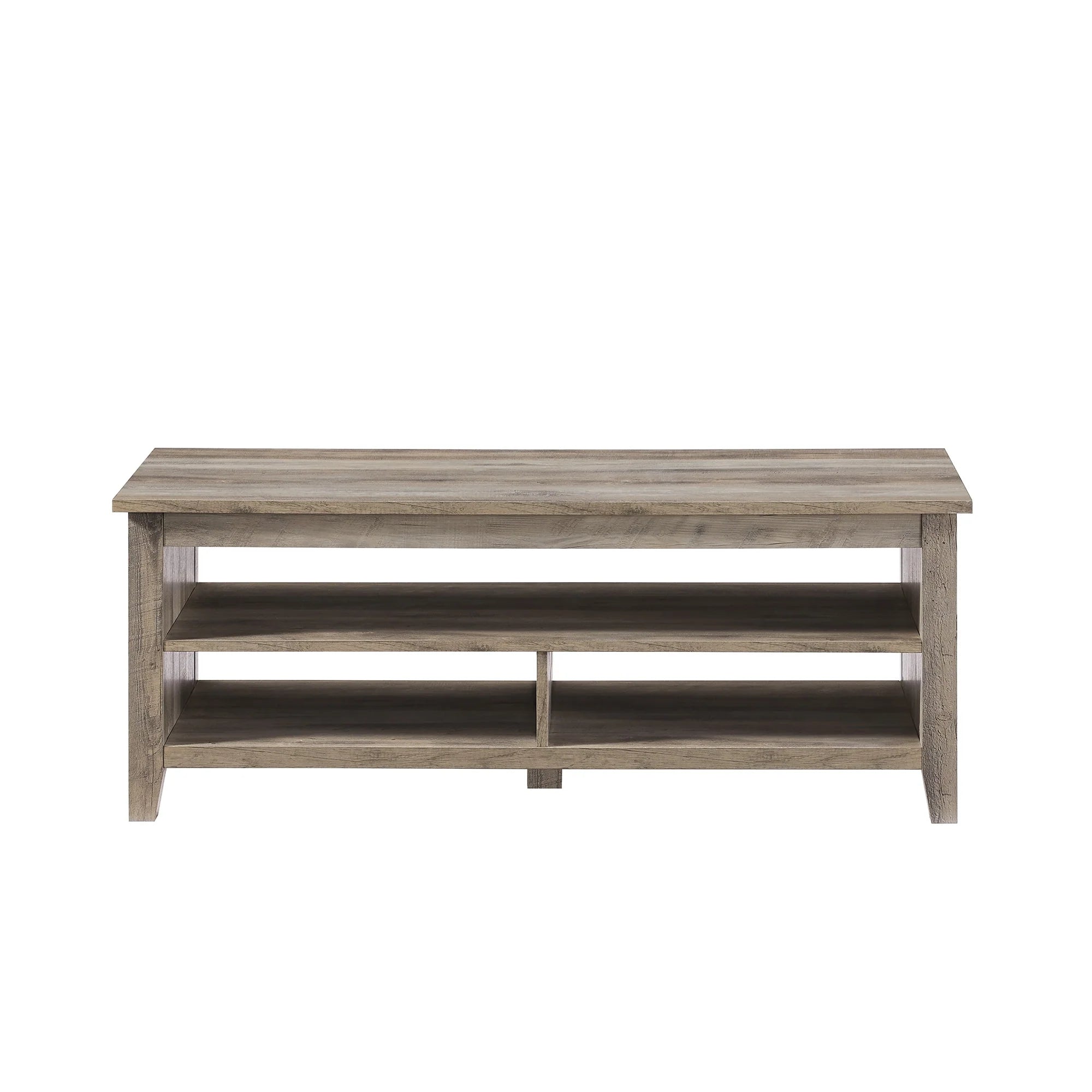 Middlebrook Coastal Grooved-Side Coffee Table