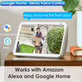 Cargar la imagen en la vista de la galería, TUYA Video Doorbell Camera P2P Wifi Video Door Phone Intercom 1080P Two-Way Audio Smart Door Bell Google Home Alexa Doorbell
