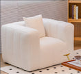 Cargar la imagen en la vista de la galería, Sonny - Cloth Art Sofa With Lamb Wool Fabric
