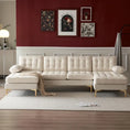 Bild in Galerie-Betrachter laden, Modern 4 Seat Sectional Sofa Set with 2 Chaise Couch Living Room Home Furniture
