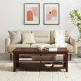 Load image into Gallery viewer, Middlebrook Coastal Grooved-Side Coffee Table
