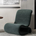 Bild in Galerie-Betrachter laden, Single Sofa Chair Simple Design Art Modern Reading Light Luxury Metal Italian Minimalist Creative Velvet Lounge Chair
