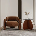 Bild in Galerie-Betrachter laden, Floor Living Room Chairs Nordic Modern Luxury Individual Dining Room Chair Velvet Poltrona Luxuosa Home Furniture MQ50KT
