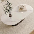 Load image into Gallery viewer, Black Accent Coffee Table Living Room Nordic Luxury Side Cute Dining Coffee Table Marble Moveis Para Casa Replica Furniture
