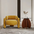 Bild in Galerie-Betrachter laden, Floor Living Room Chairs Nordic Modern Luxury Individual Dining Room Chair Velvet Poltrona Luxuosa Home Furniture MQ50KT
